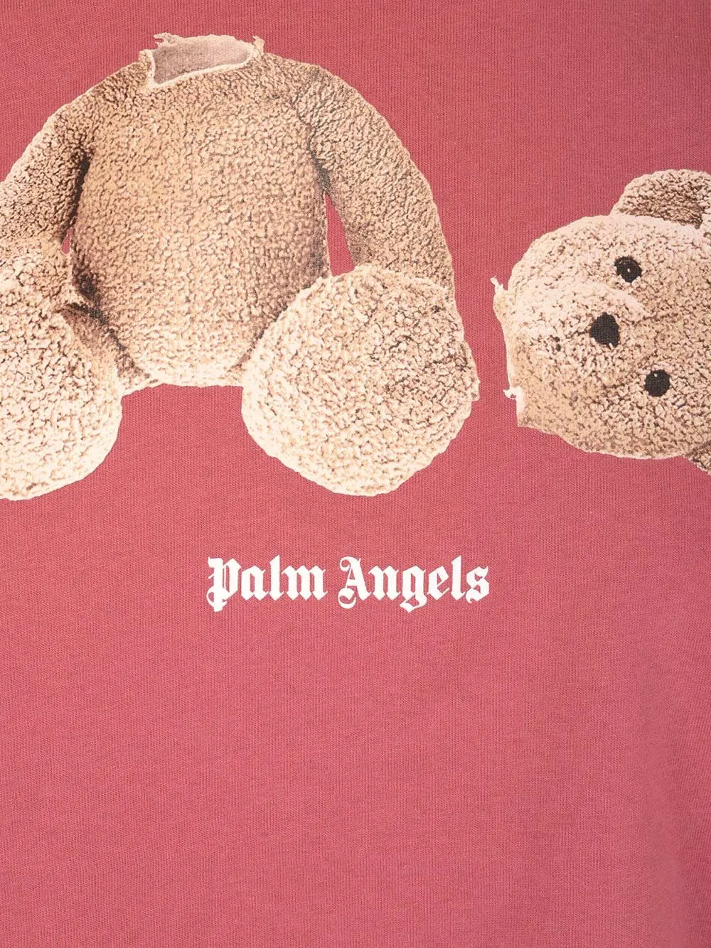 Palm Angels Teddy Bear Cropped T-Shirt