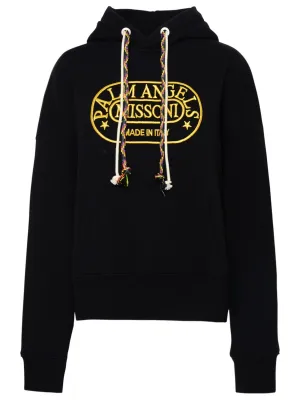 Palm Angels X Missoni Logo Embroidered Hoodie