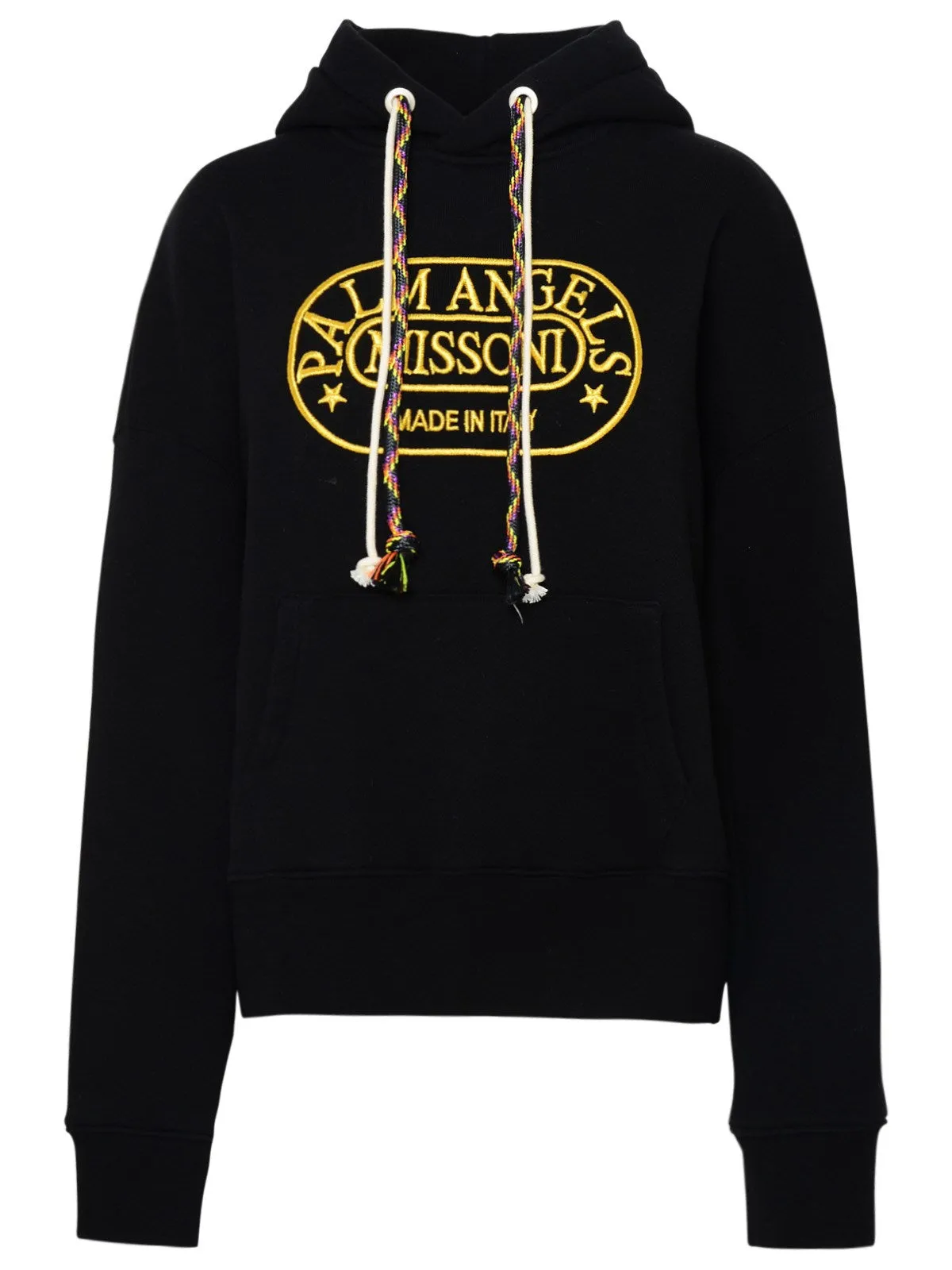 Palm Angels X Missoni Logo Embroidered Hoodie