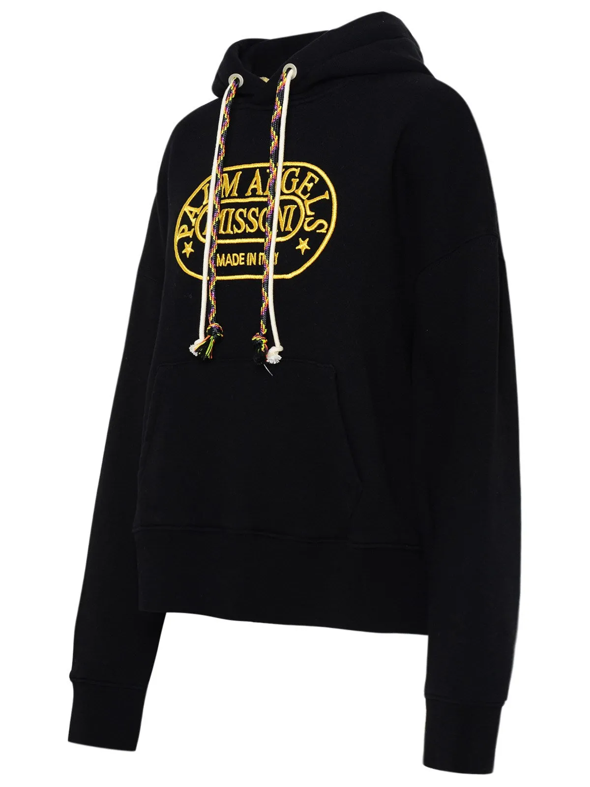 Palm Angels X Missoni Logo Embroidered Hoodie