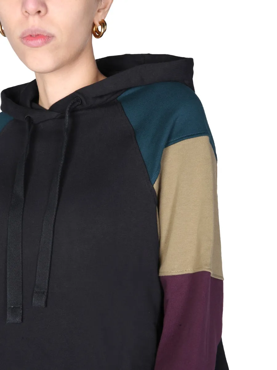 Paul Smith Panelled Drawstring Hoodie