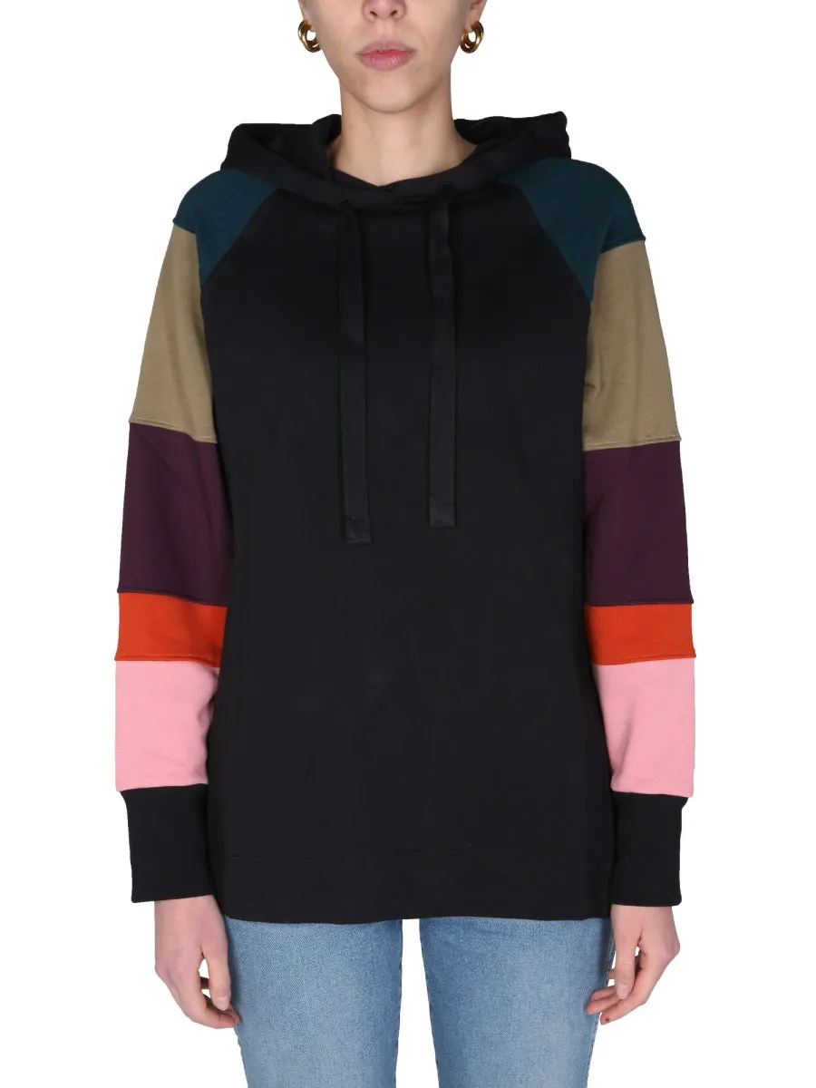Paul Smith Panelled Drawstring Hoodie
