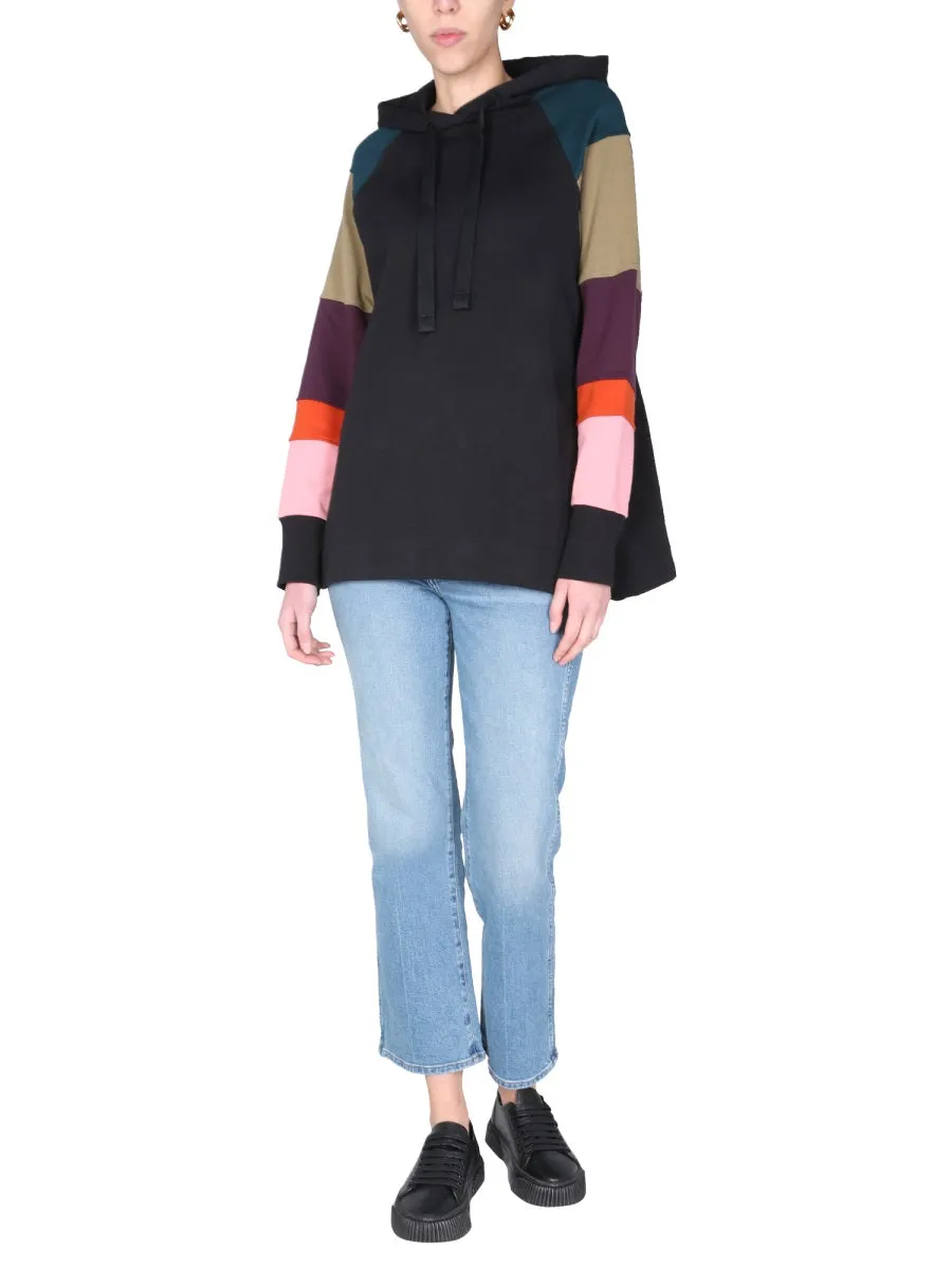 Paul Smith Panelled Drawstring Hoodie