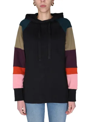 Paul Smith Panelled Drawstring Hoodie