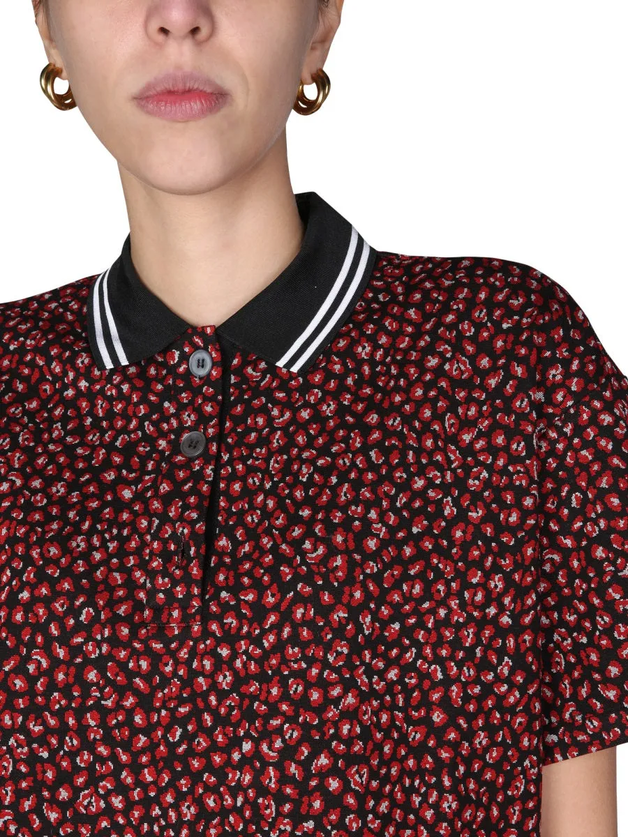 Paul Smith Printed Short-Sleeved Polo Shirt