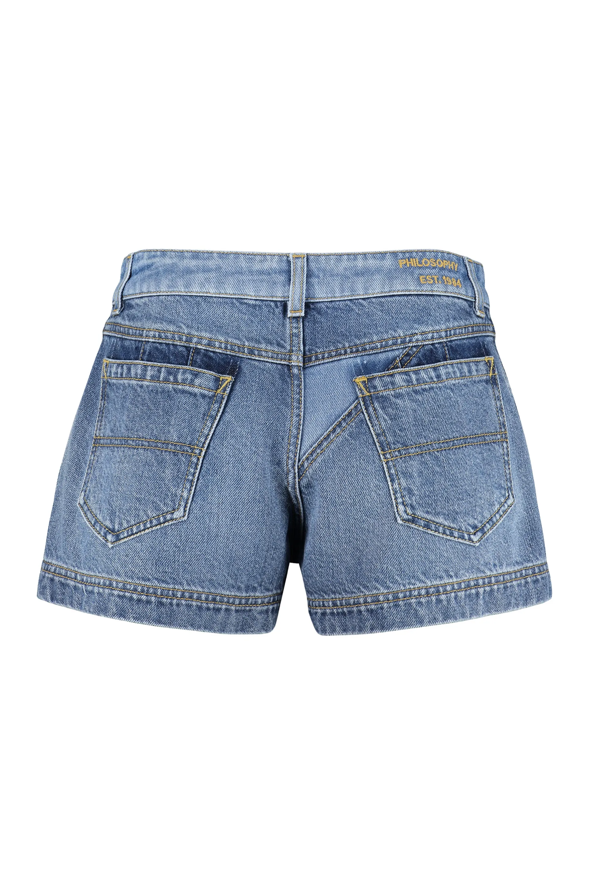 Philosophy Di Lorenzo Serafini Denim Shorts