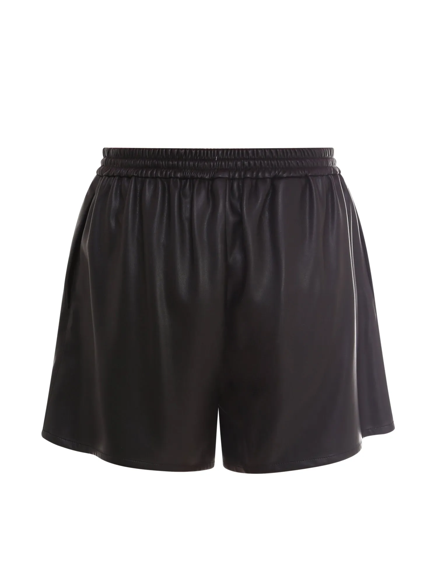 Philosophy Di Lorenzo Serafini Faux-Leather Shorts