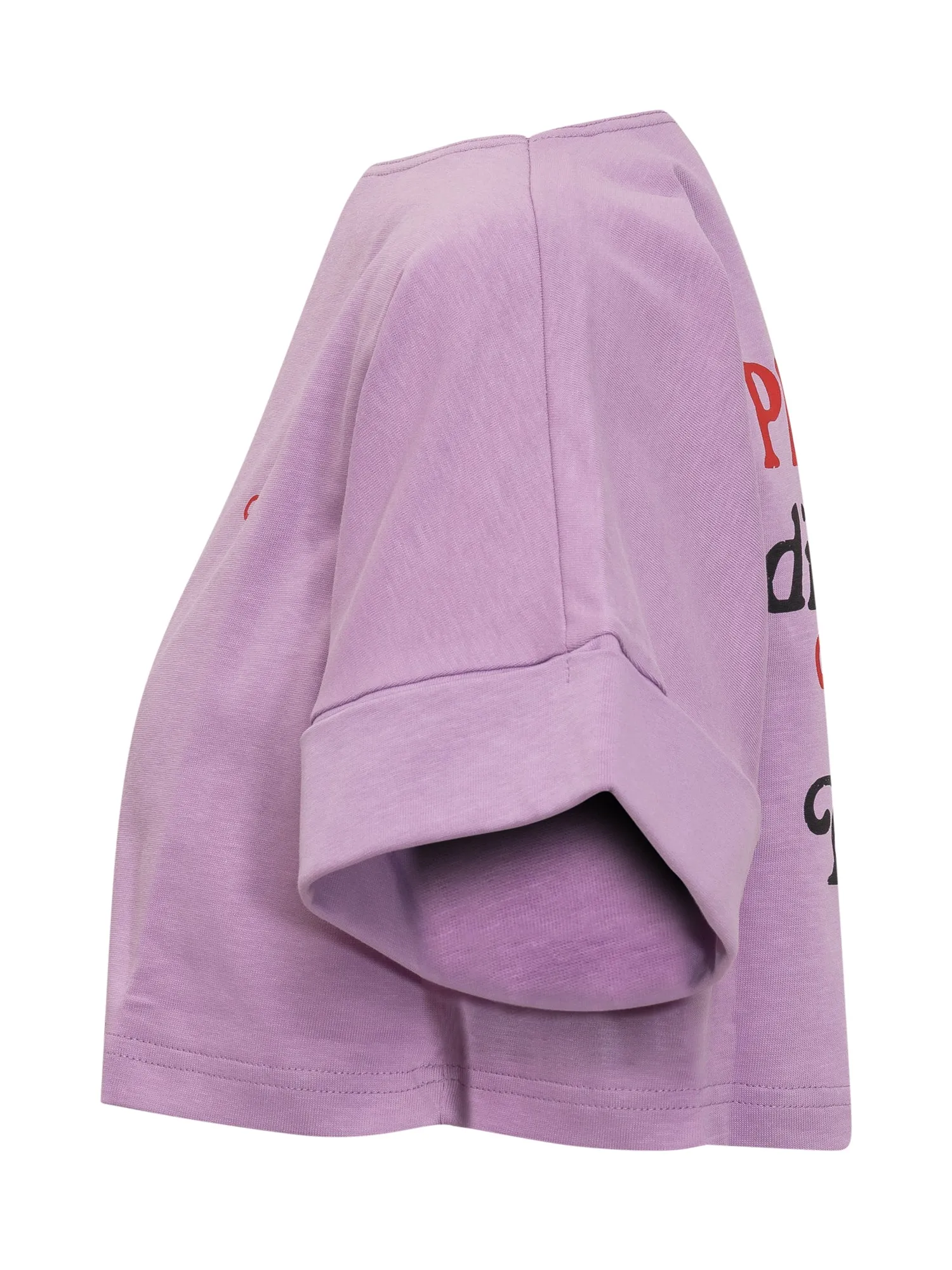 Philosophy Di Lorenzo Serafini Logo Printed Cropped T-Shirt