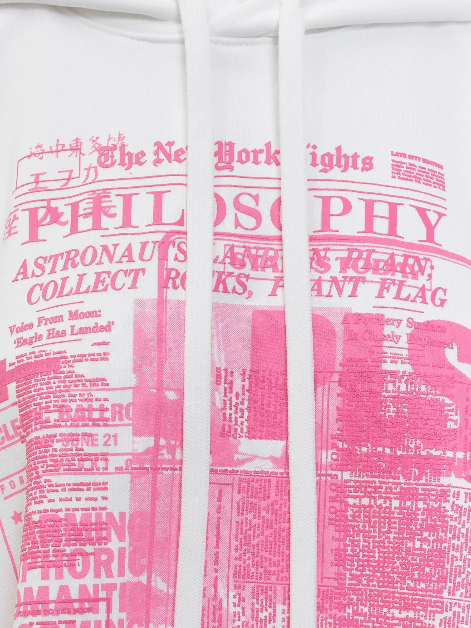 Philosophy Di Lorenzo Serafini Logo Printed Sleeveless Hoodie