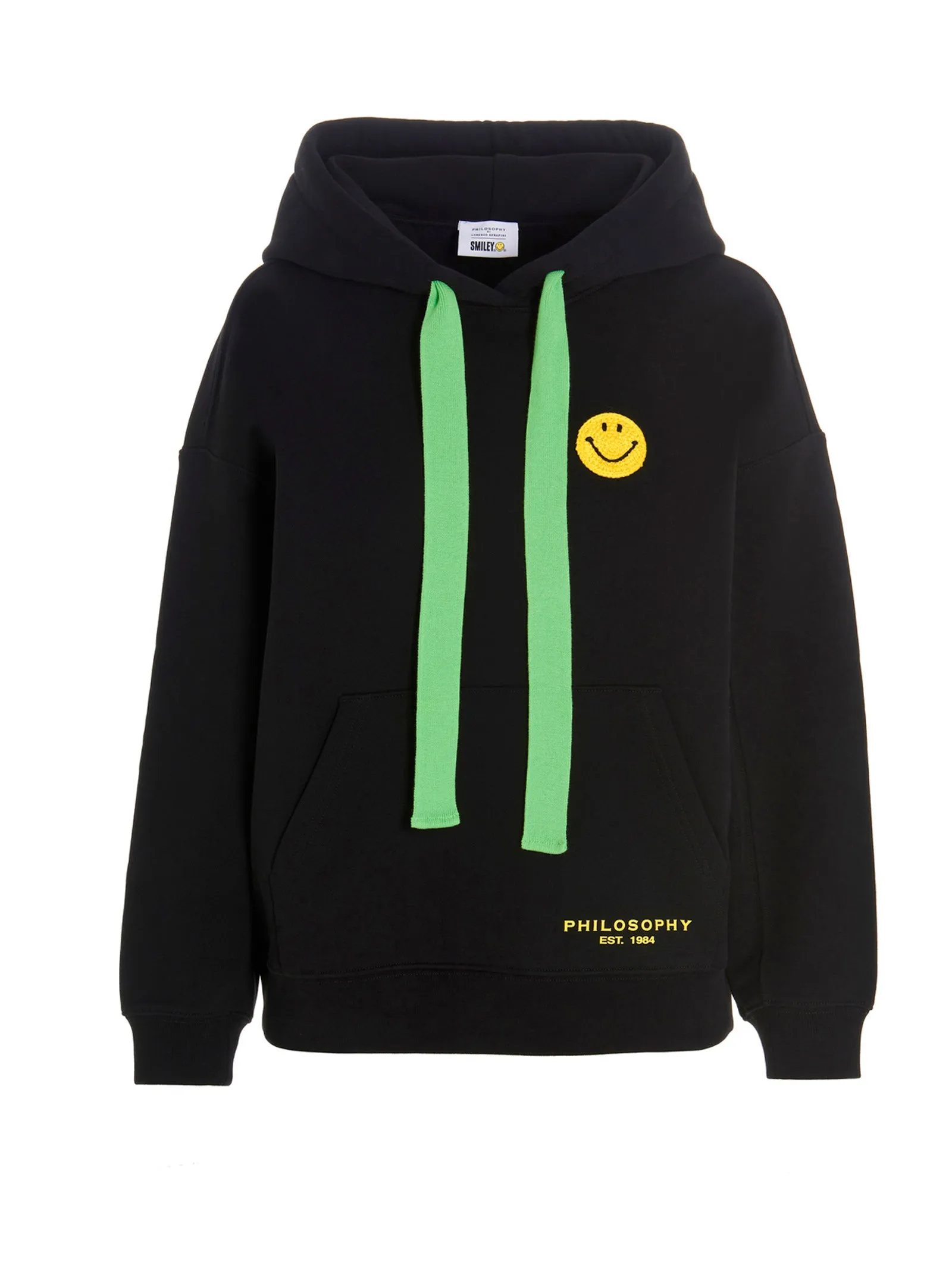 Philosophy Di Lorenzo Serafini Smiley Embroidered Hoodie