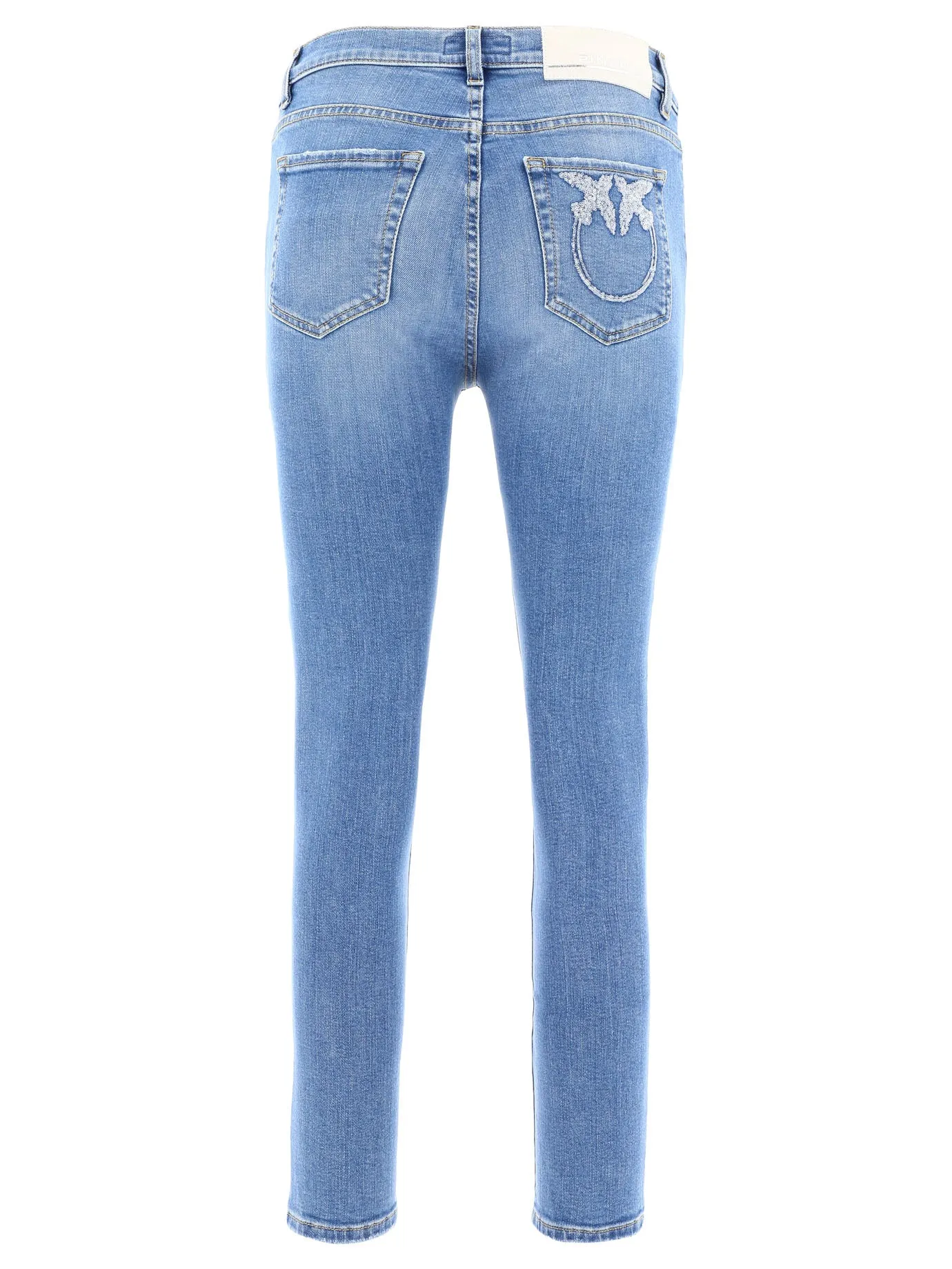 Pinko High-Rise Skinny Cut Jeans