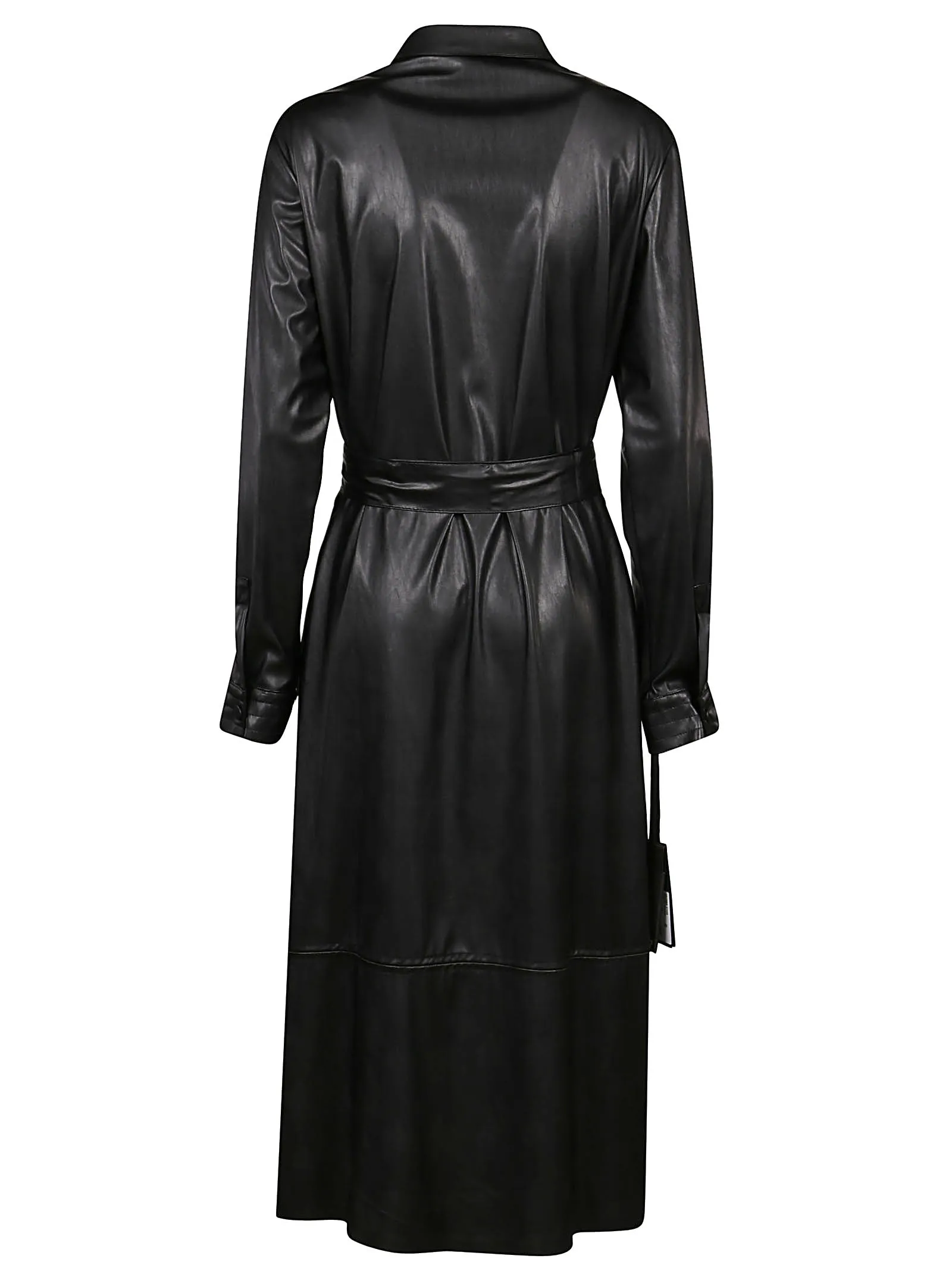 Pinko Maris Tie-Waist Shirt Dress