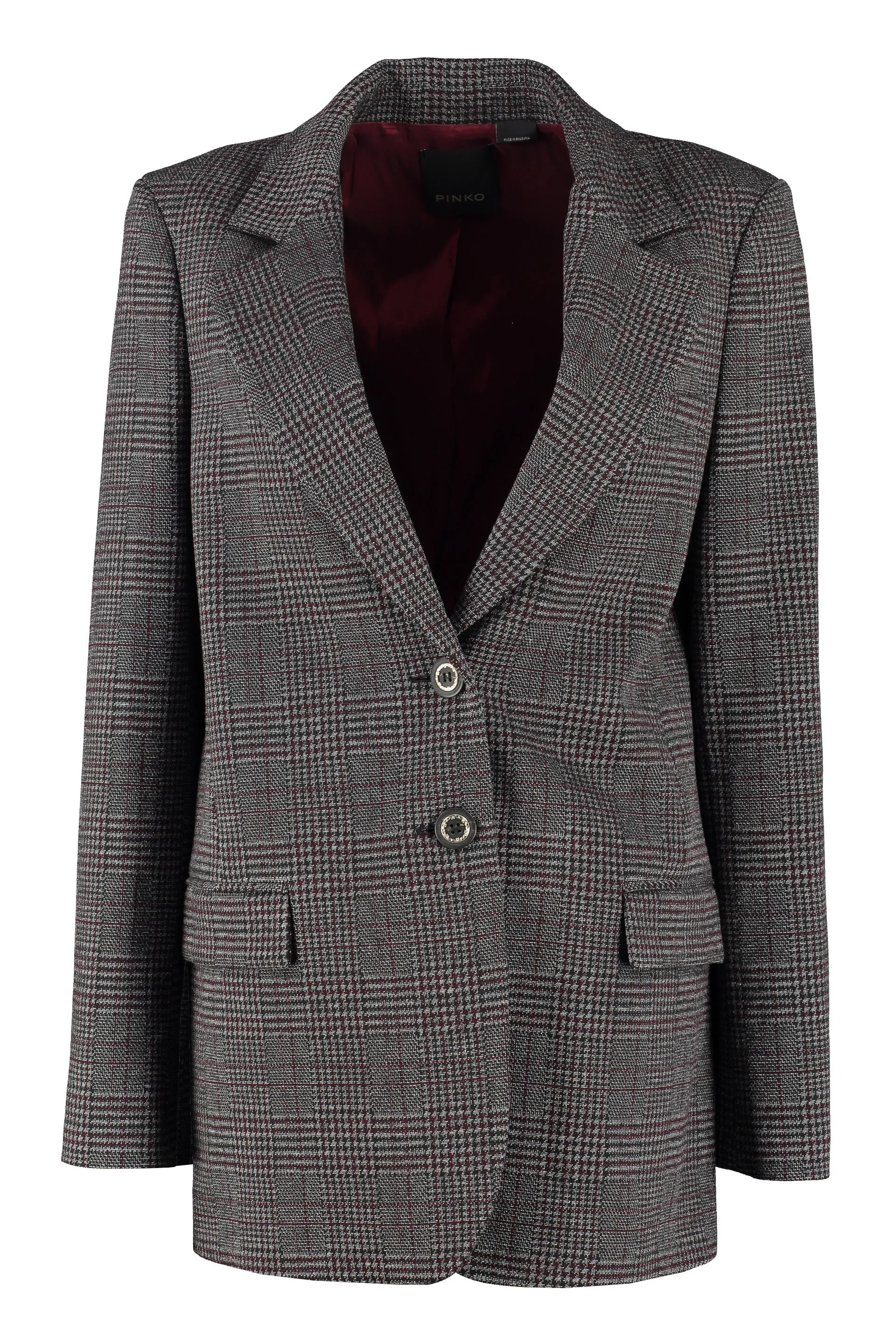 Pinko Prince Of Wales Checked Jacket
