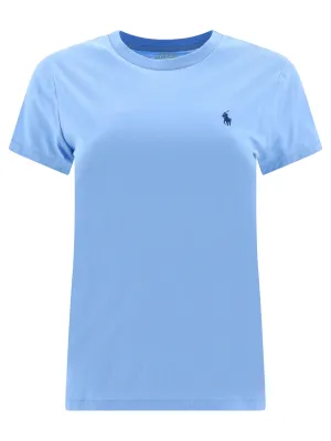 Polo Ralph Lauren Logo Embroidered Crewneck T-Shirt