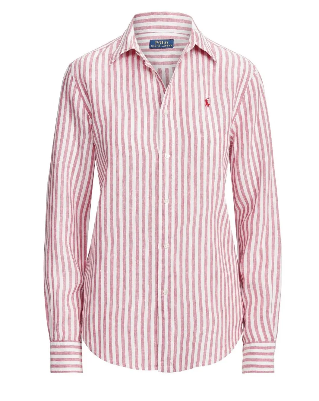 Polo Ralph Lauren Logo Embroidered Striped Shirt