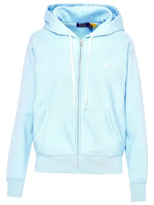 Polo Ralph Lauren Logo Embroidered Zipped Hoodie