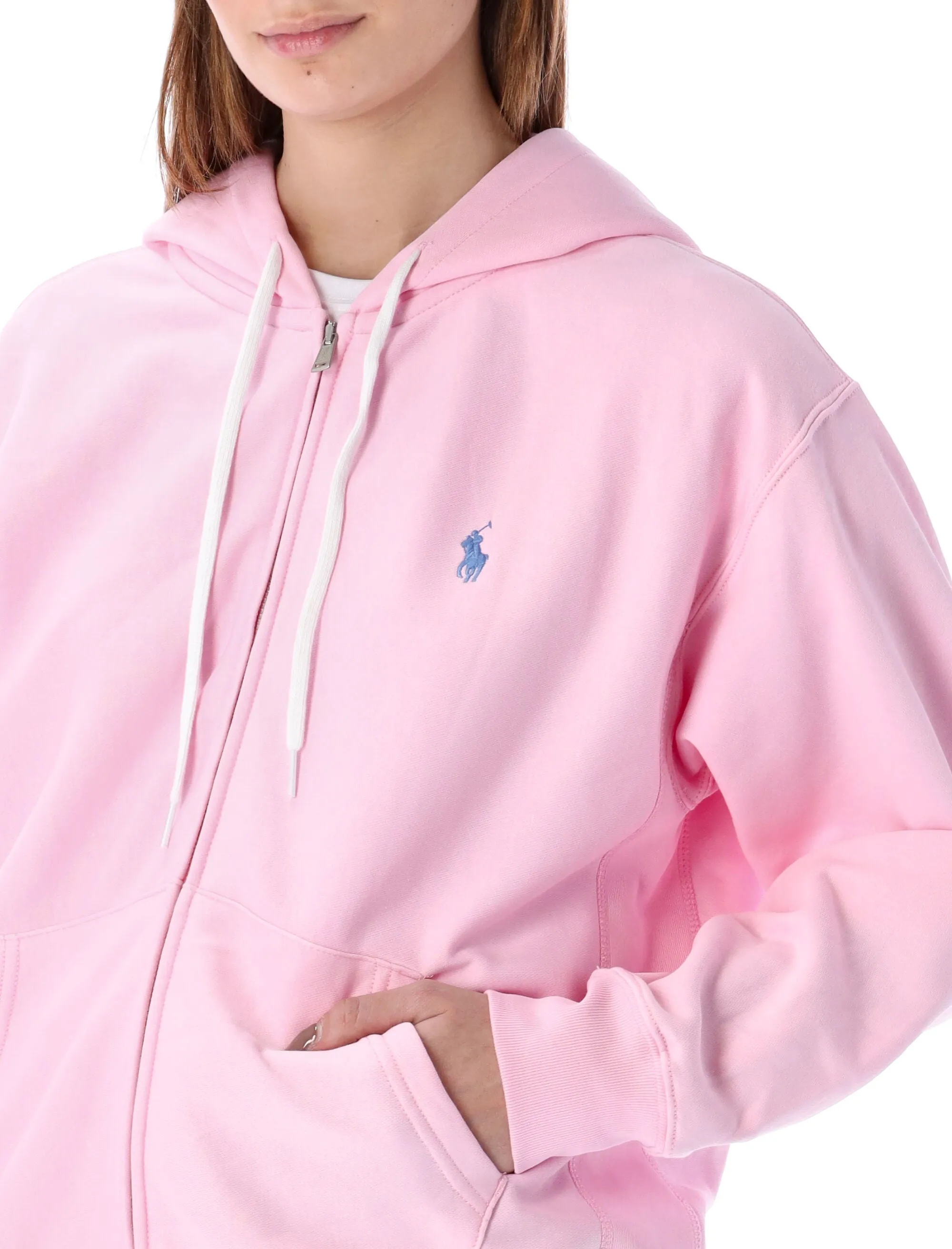 Polo Ralph Lauren Logo Embroidered Zipped Hoodie