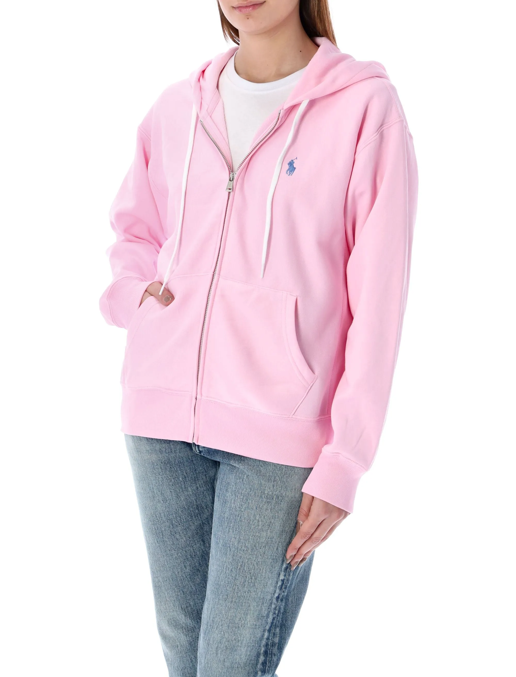 Polo Ralph Lauren Logo Embroidered Zipped Hoodie