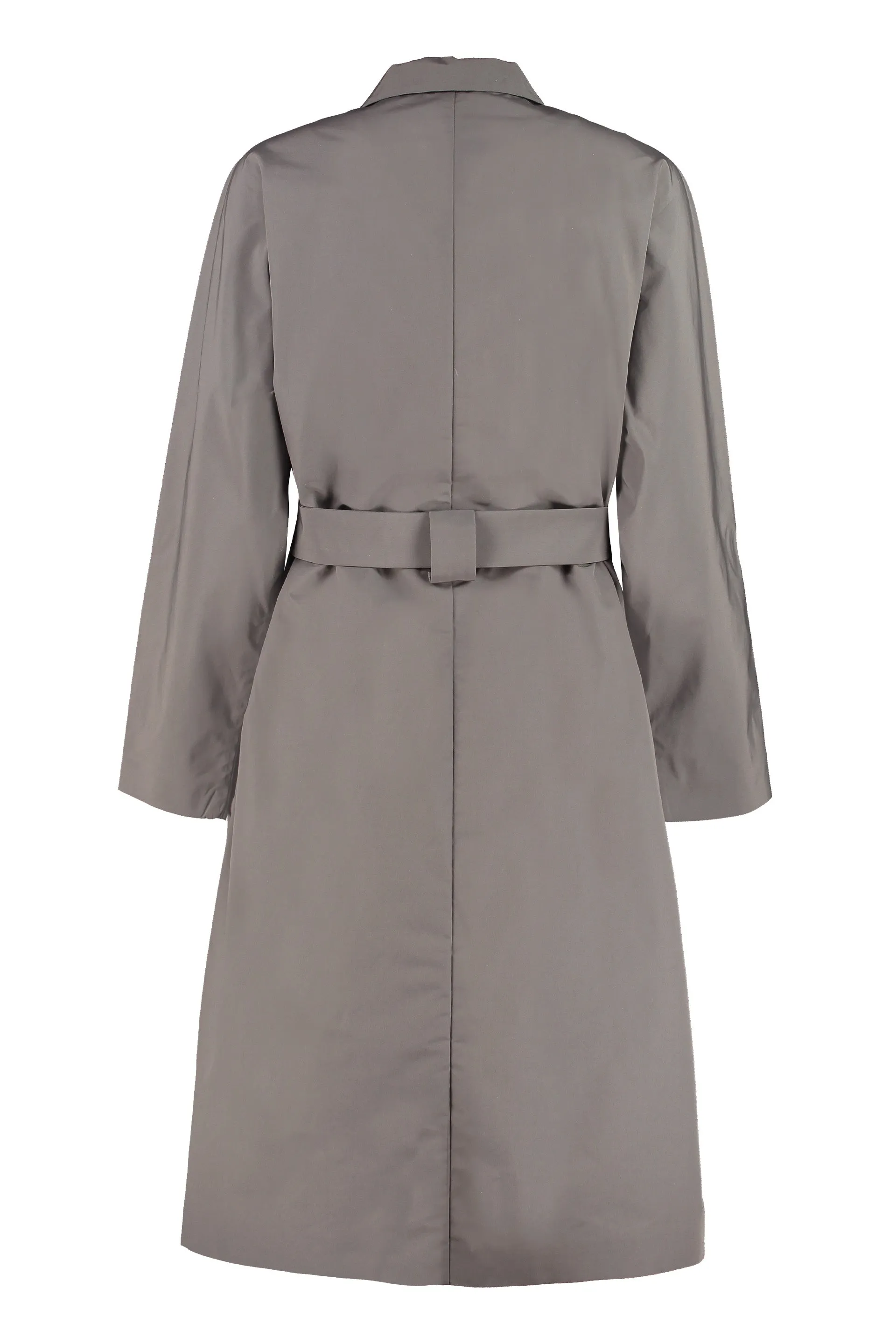 Prada Mid Length Tech Belted Coat