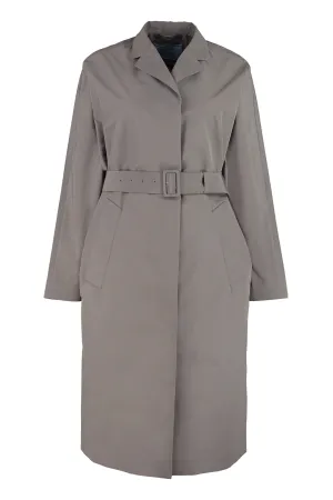 Prada Mid Length Tech Belted Coat