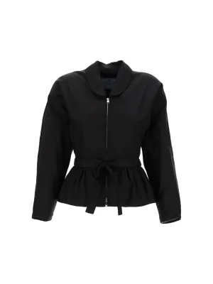 Prada Tie-Waist Detailed Jacket