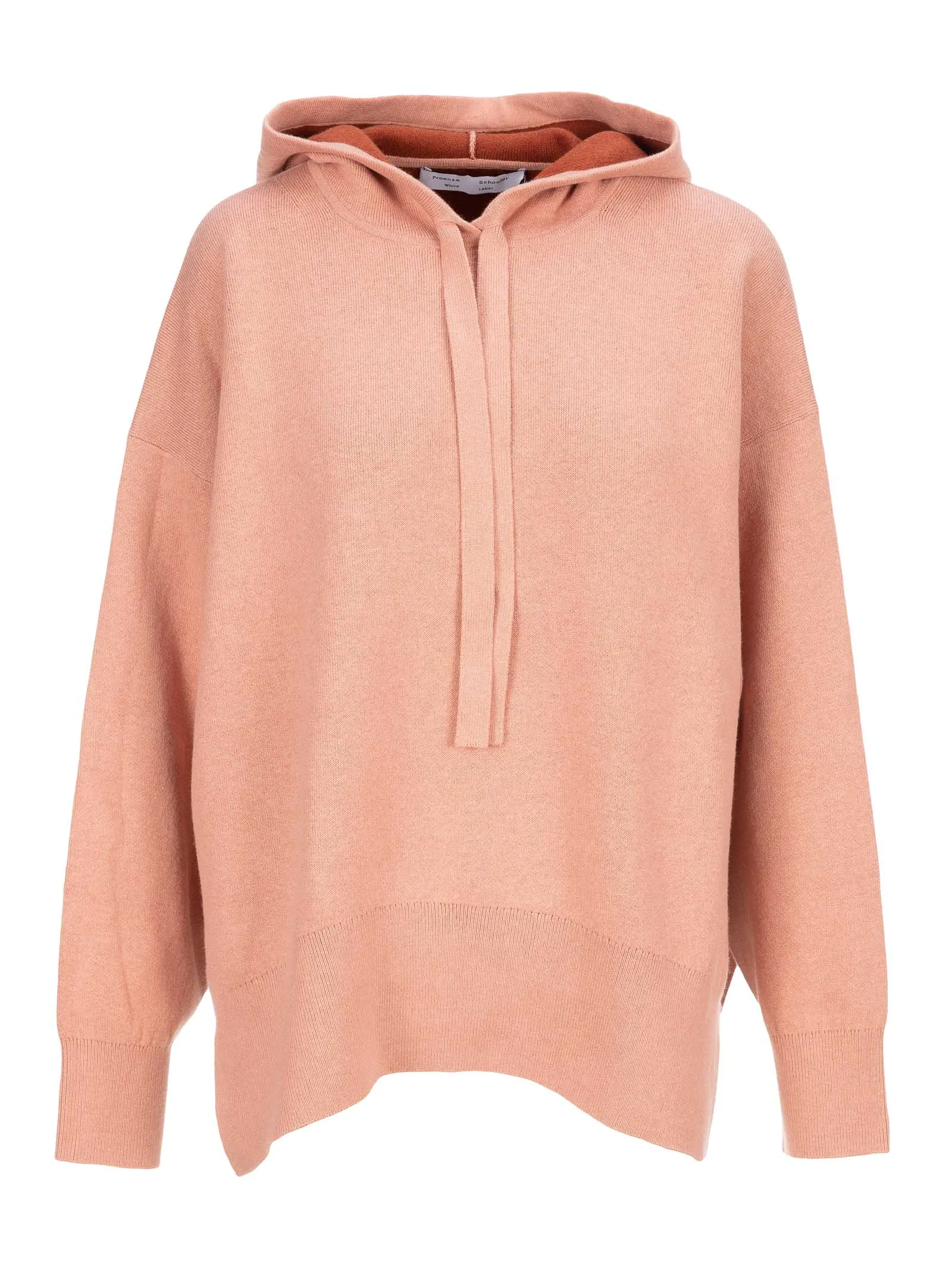 Proenza Schouler White Label Drop-Shoulder Knit Hoodie