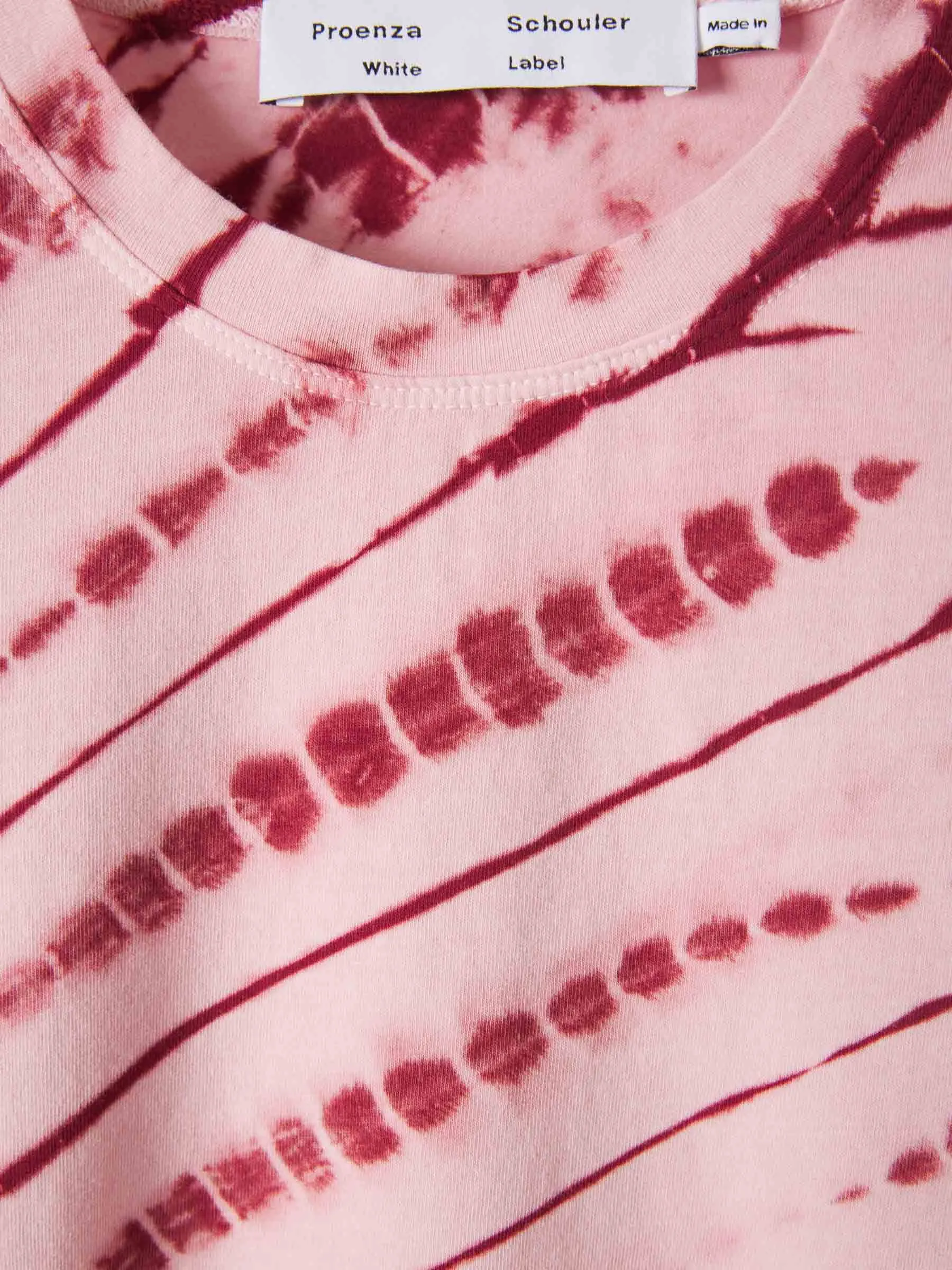 Proenza Schouler White Label Tie-Dyed T-Shirt