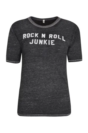 R13 Rock N Roll Junkie Crewneck T-Shirt