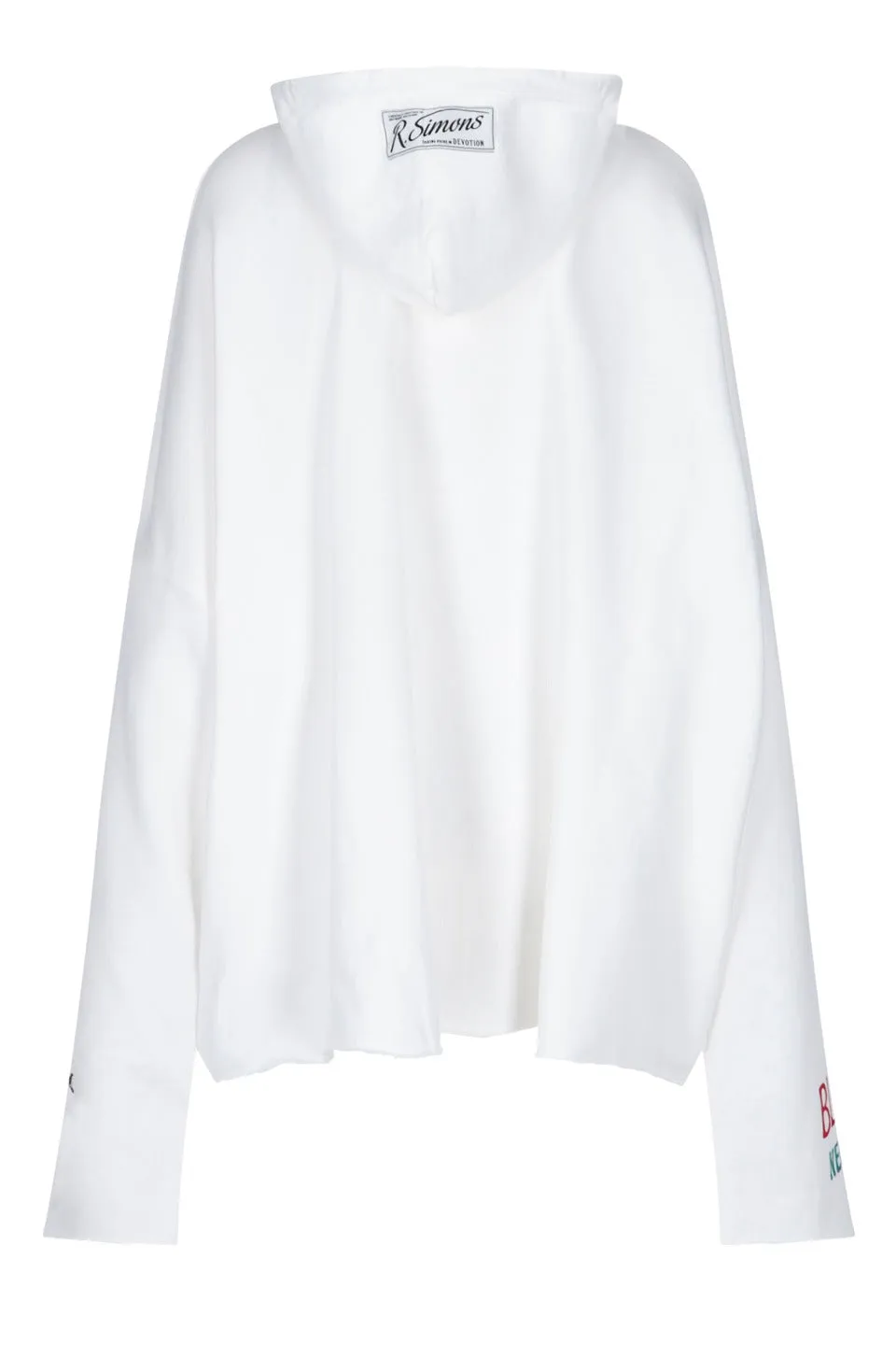 Raf Simons Graphic Printed Drawstring Hoodie