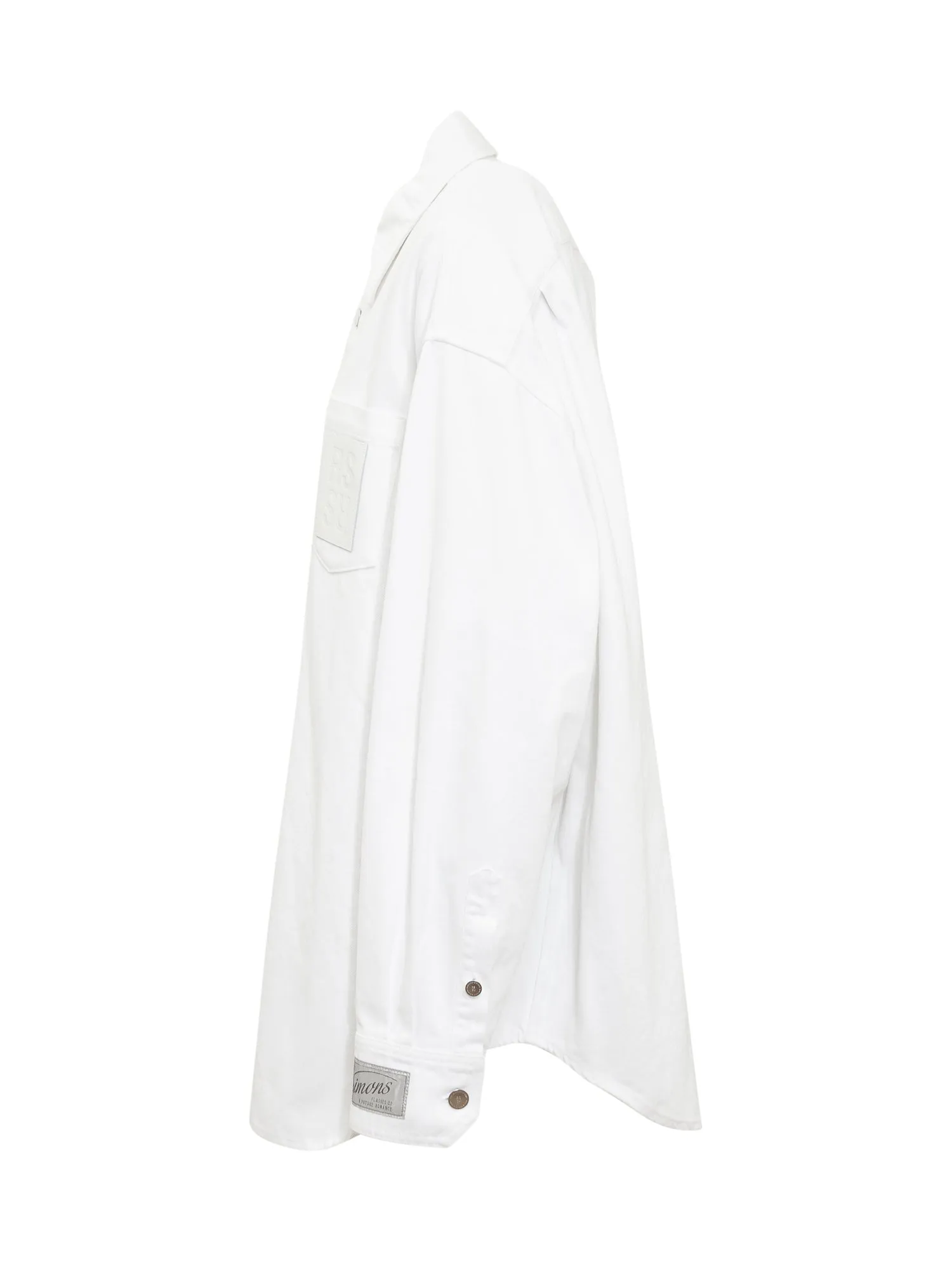 Raf Simons Logo Patch Long-Sleeved Shirt