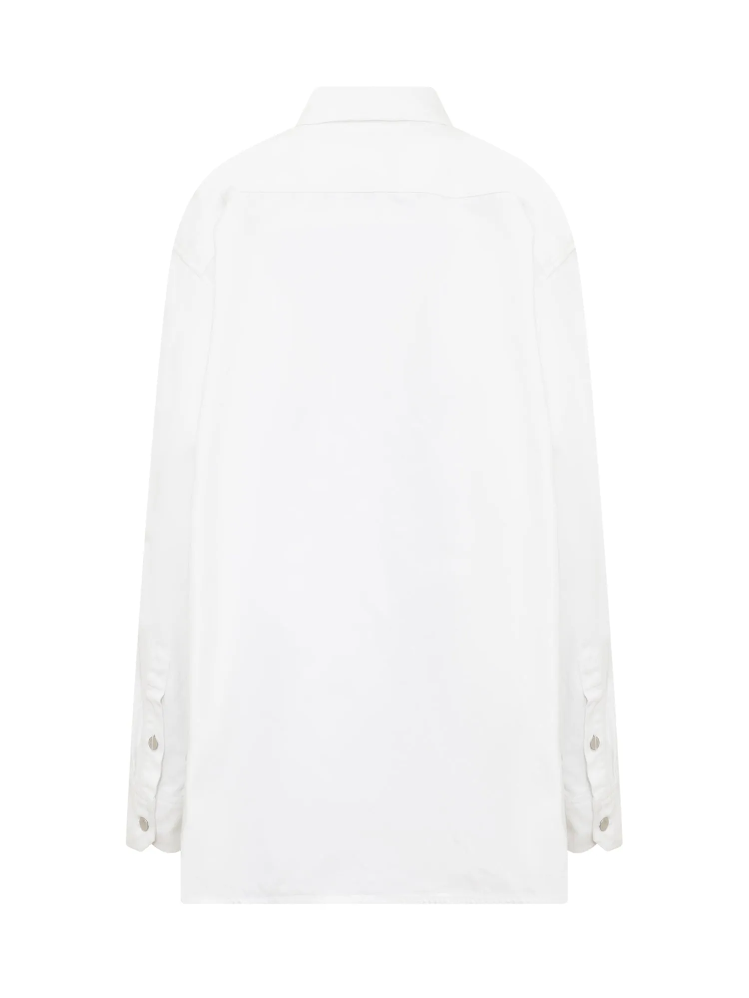 Raf Simons Logo Patch Long-Sleeved Shirt