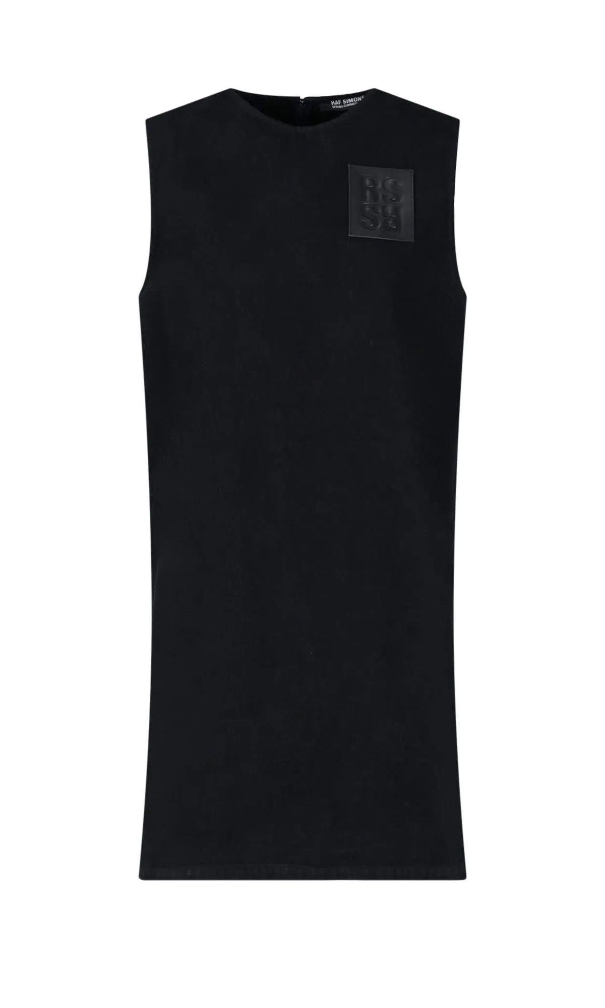 Raf Simons Logo Patch Sleeveless Dress