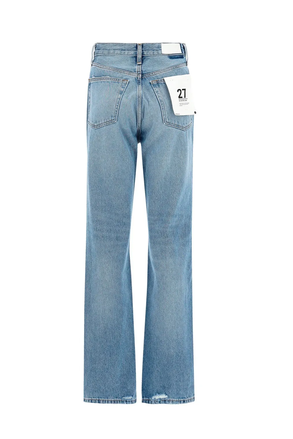 RE/DONE 90s Ripped Straight-Leg Jeans