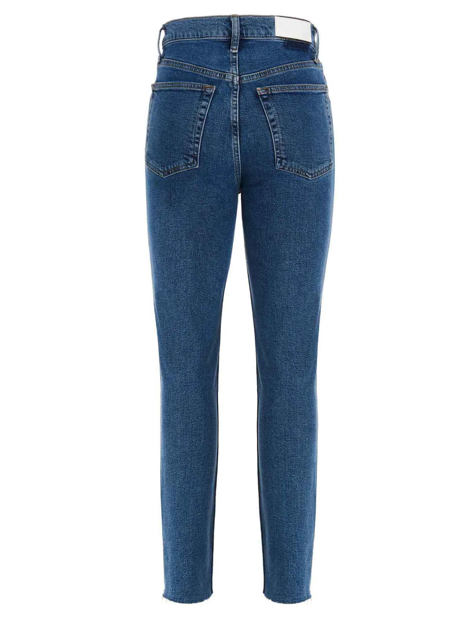 RE/DONE High-Rise Cropped Jeans
