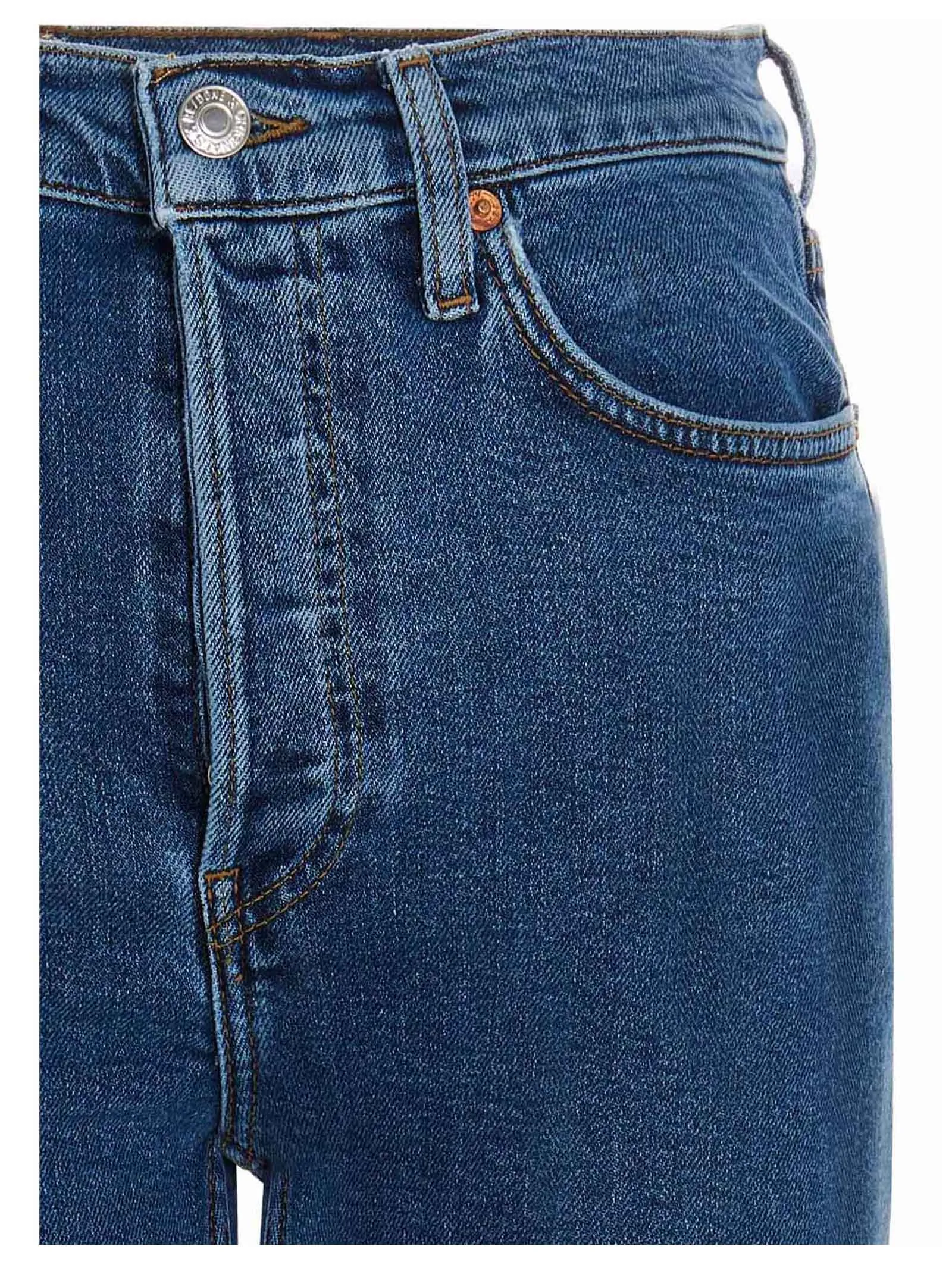 RE/DONE High-Rise Cropped Jeans
