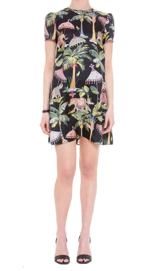 REDValentino All-Over Printed Mini Dress