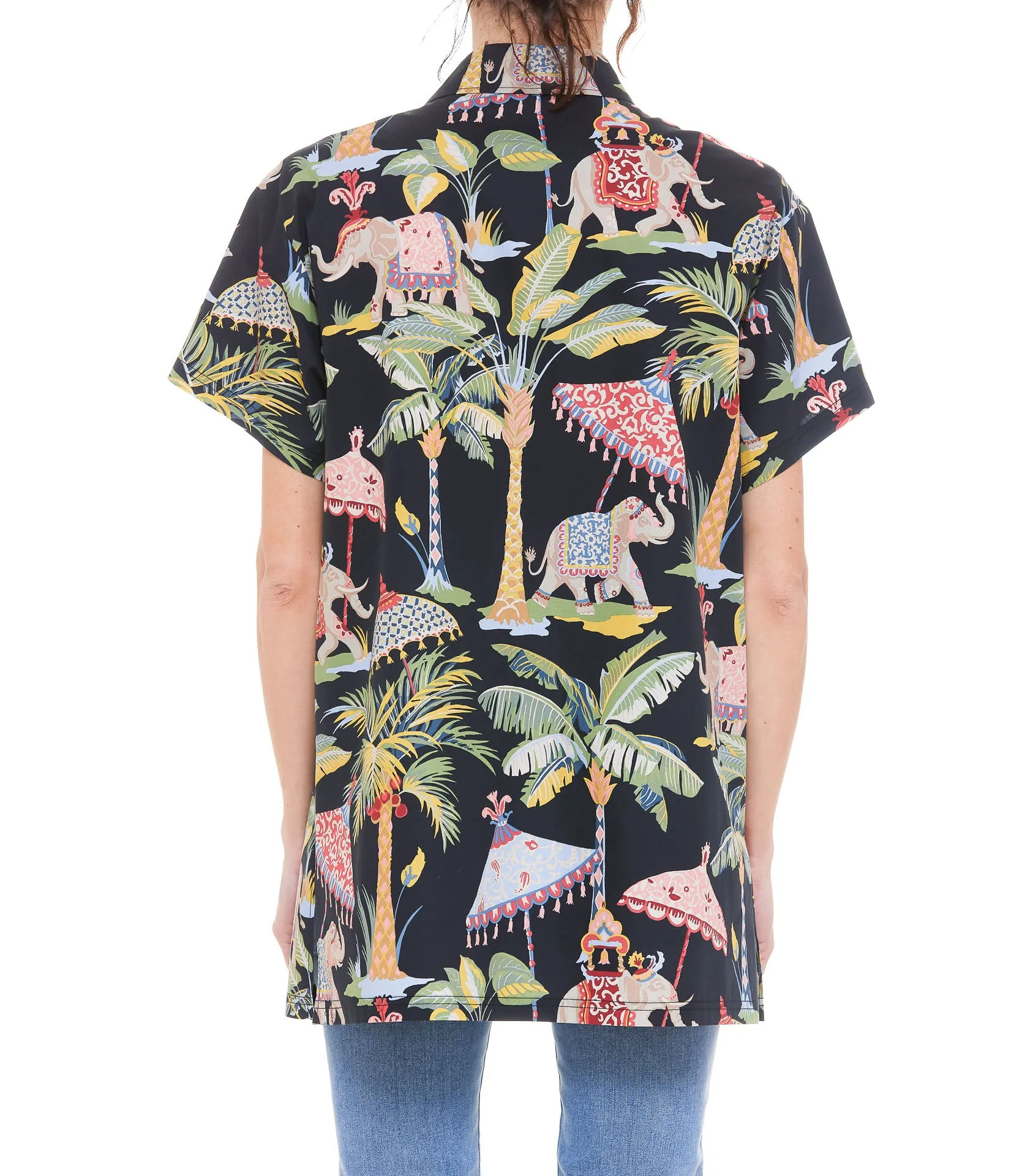 REDValentino All-Over Printed Short-Sleeved Shirt