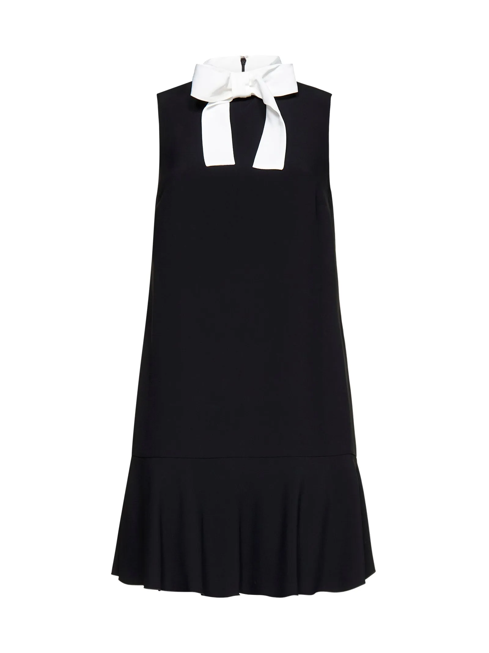 REDValentino Bow Detailed Sleeveless Mini Dress