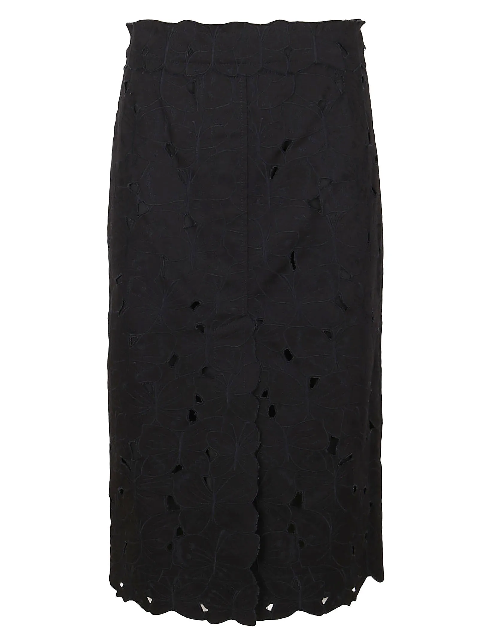 REDValentino Butterfly Cut-Out Pencil Skirt