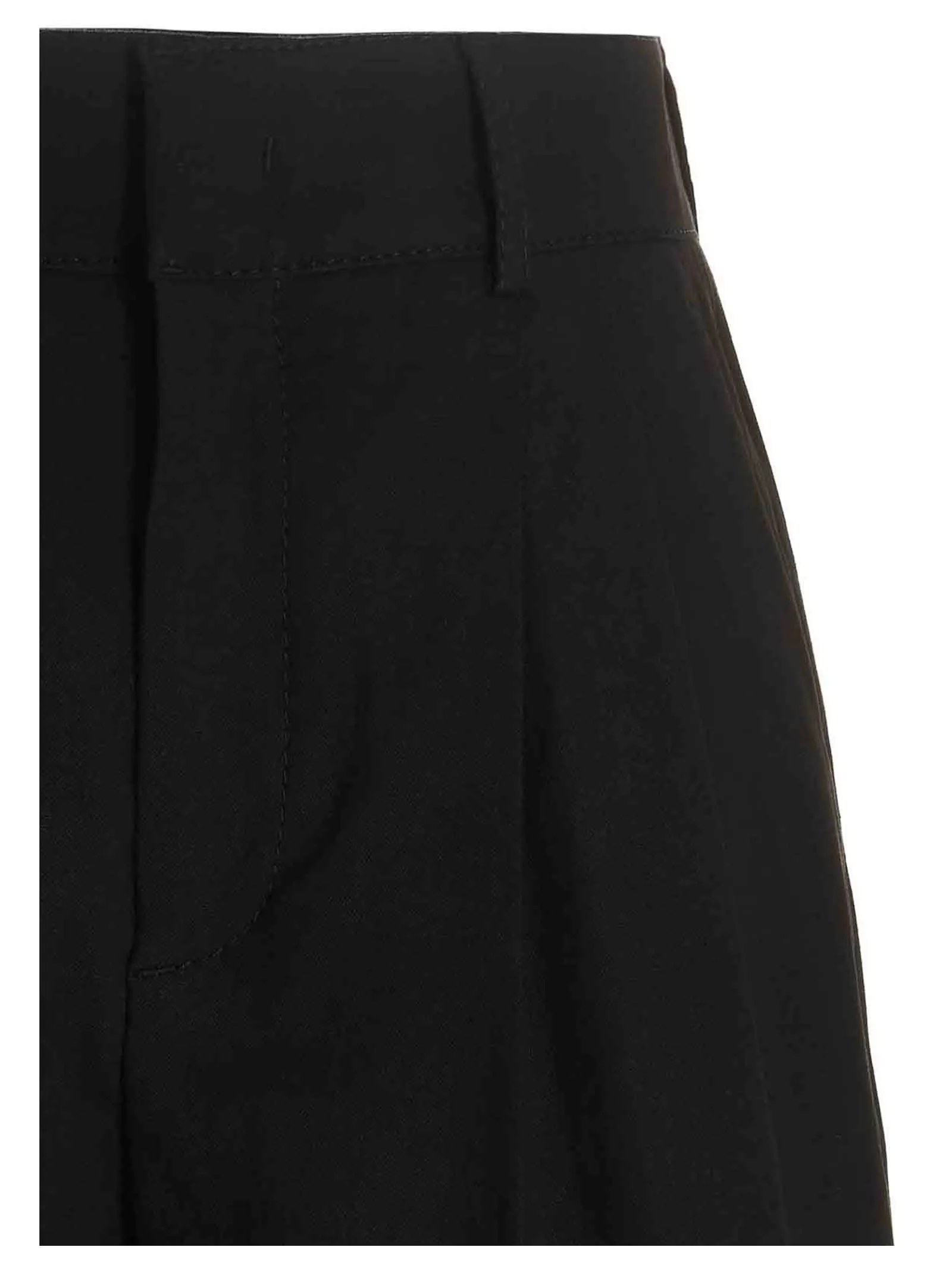 REDValentino High-Waisted Flared Shorts