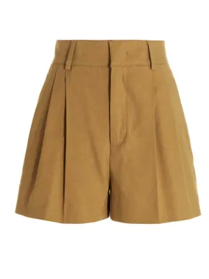 REDValentino High-Waisted Flared Shorts
