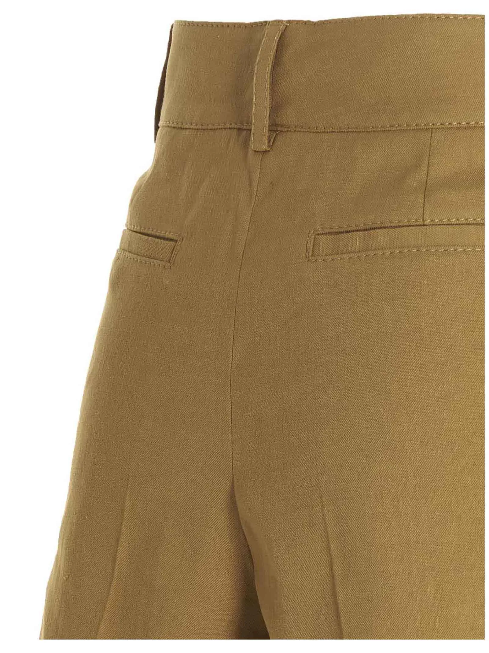 REDValentino High-Waisted Flared Shorts