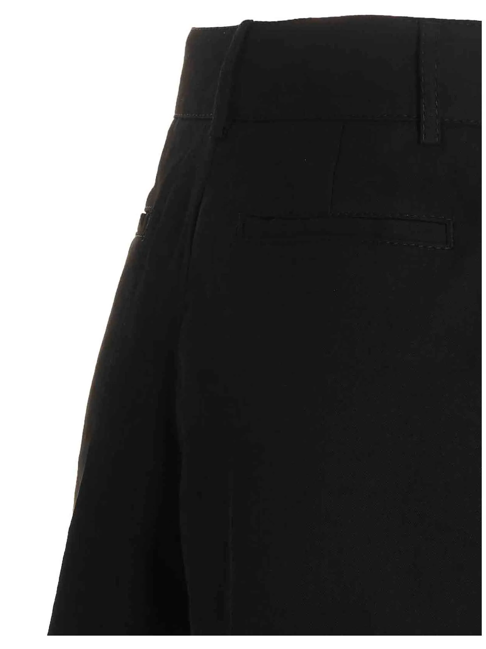 REDValentino High-Waisted Flared Shorts