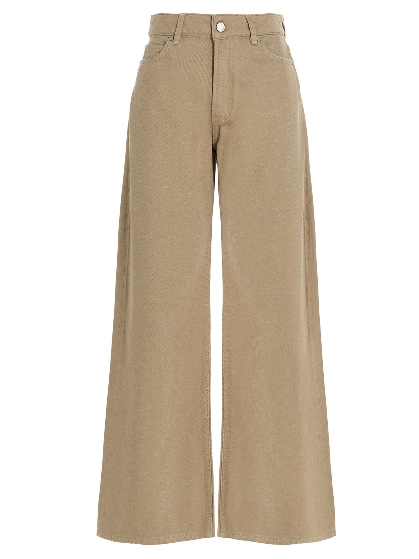REDValentino Logo Patch Wide-Leg Jeans