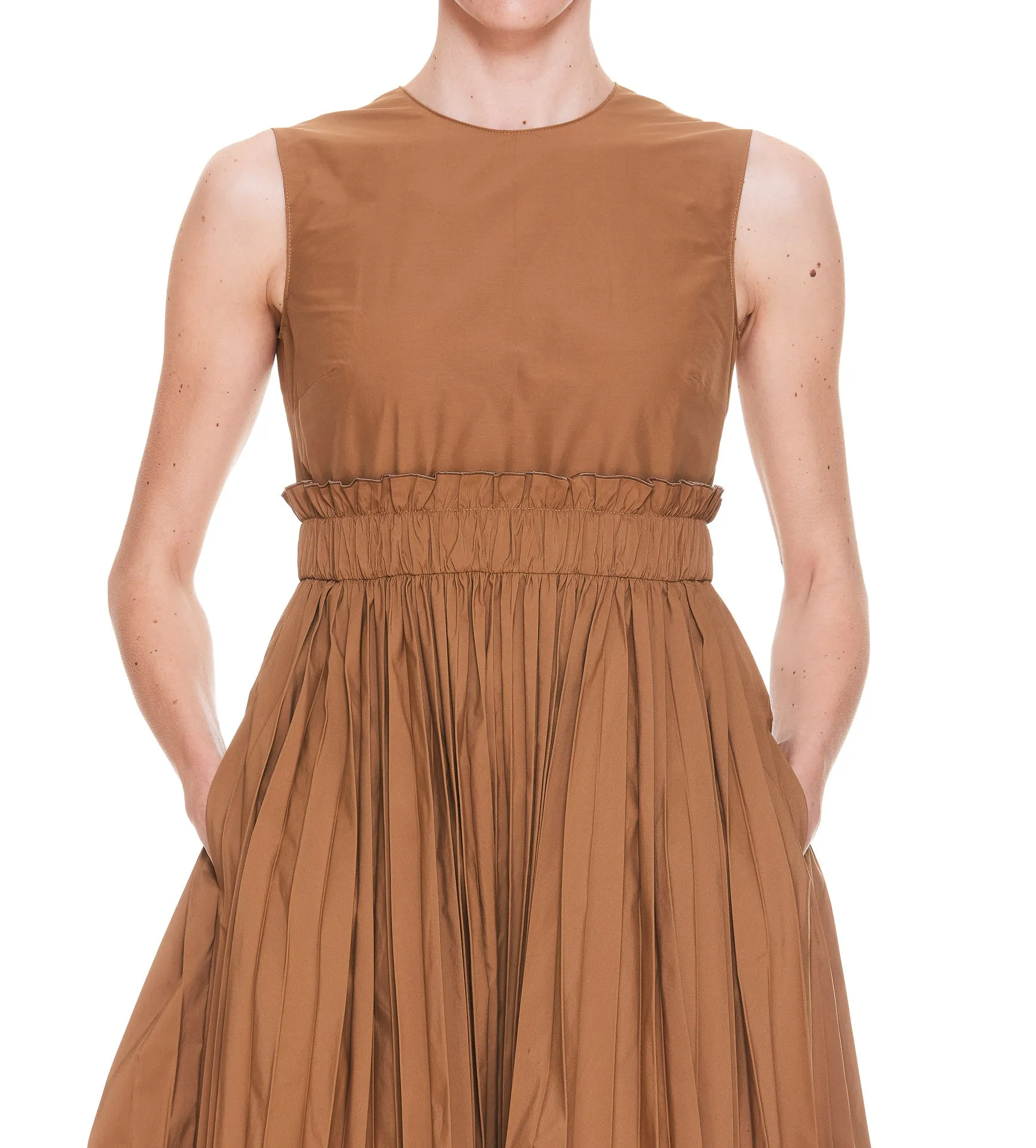 REDValentino Round Neck Sleeveless Dress