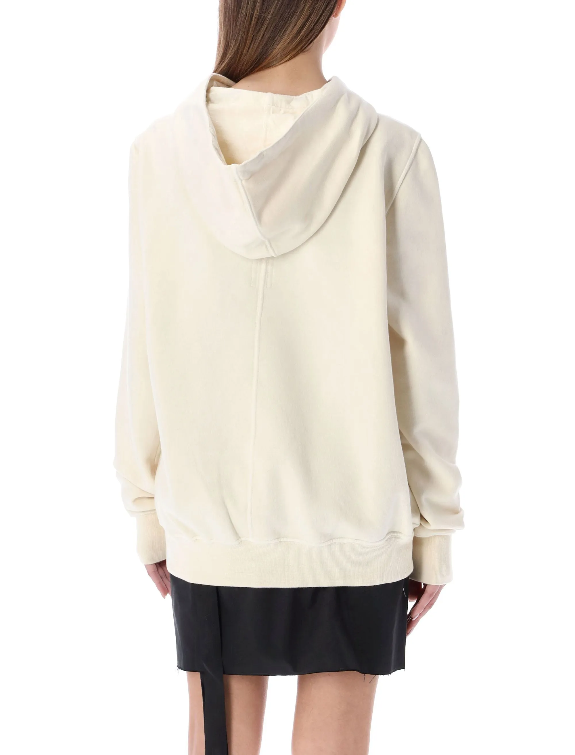 Rick Owens DRKSHDW Drawstring Long-Sleeved Hoodie