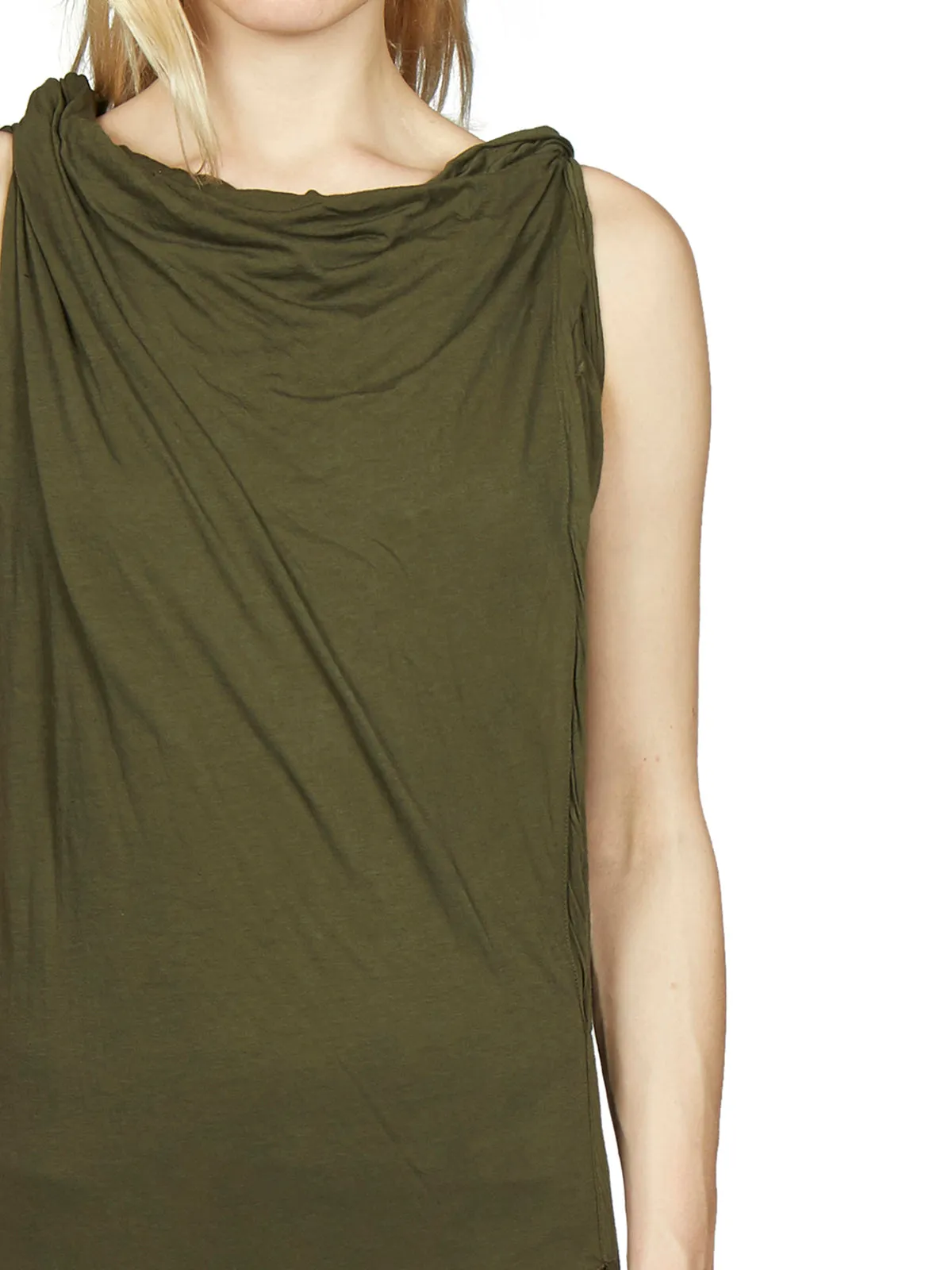 Rick Owens DRKSHDW Dress Cut-Out Maxi Dress