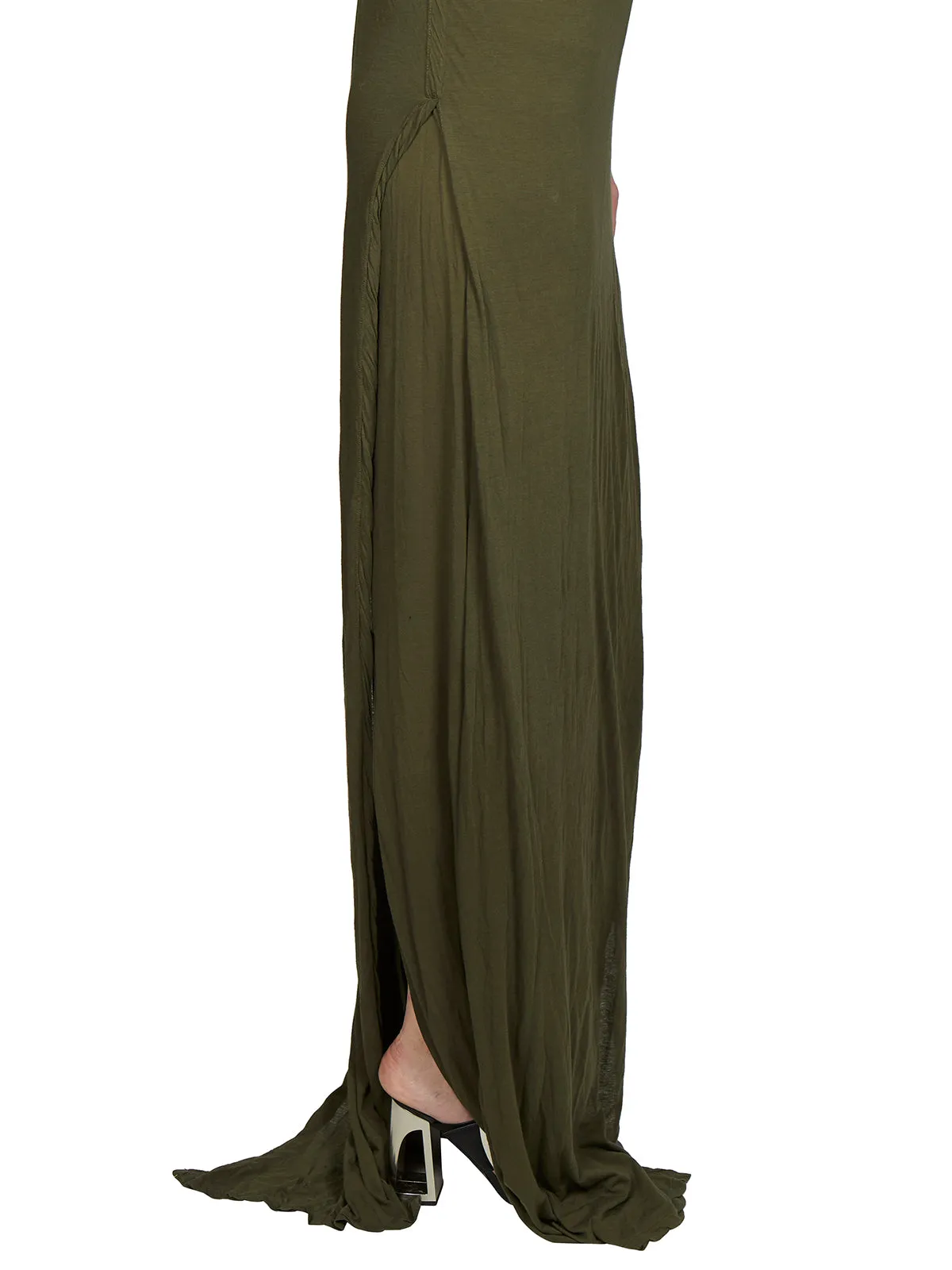 Rick Owens DRKSHDW Dress Cut-Out Maxi Dress