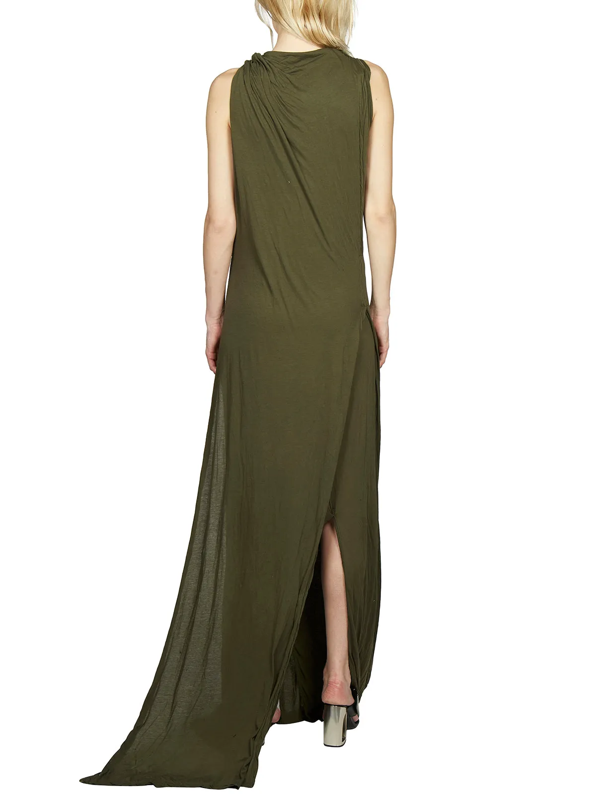 Rick Owens DRKSHDW Dress Cut-Out Maxi Dress