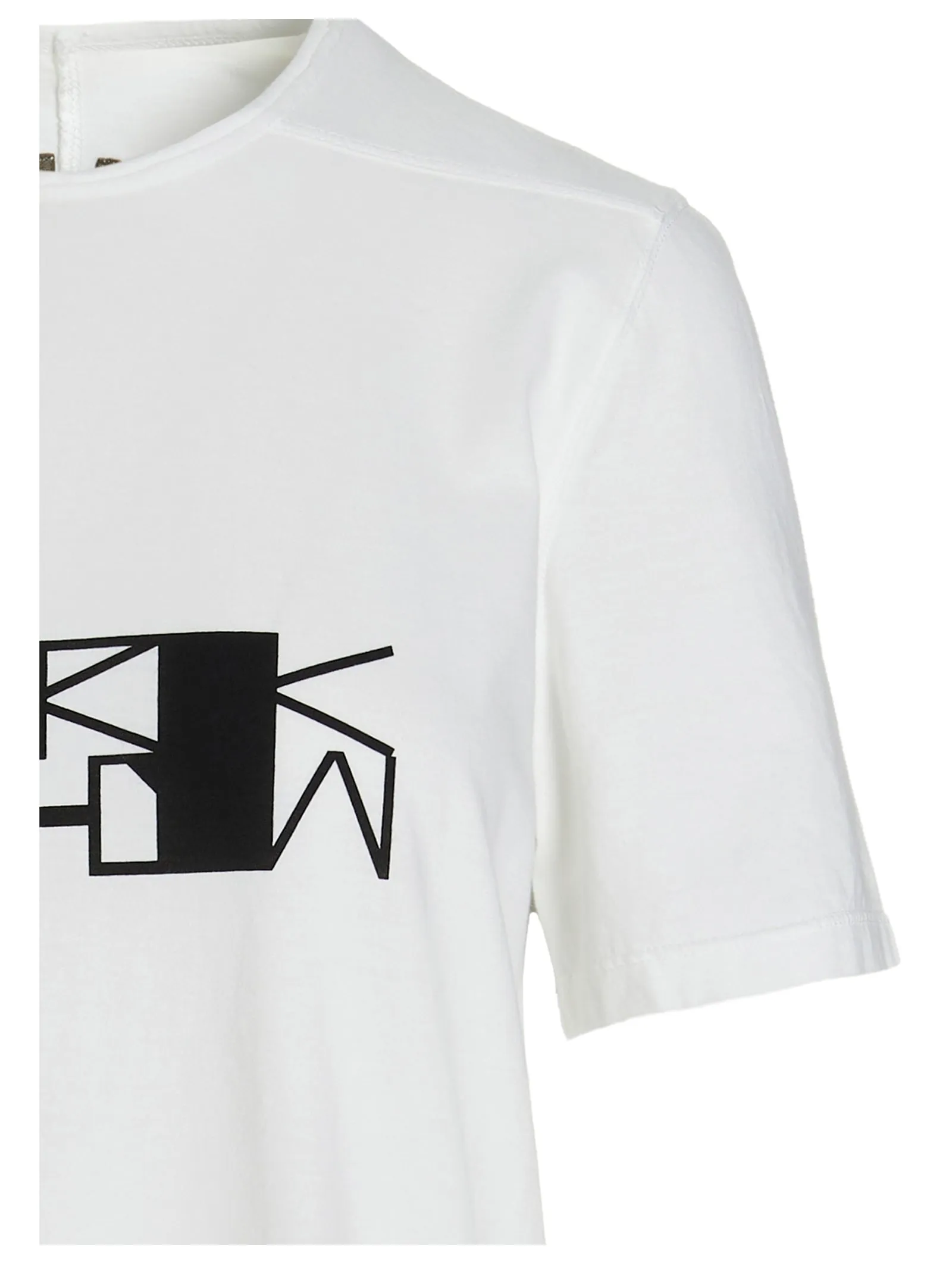 Rick Owens DRKSHDW Logo Printed Crewneck T-Shirt